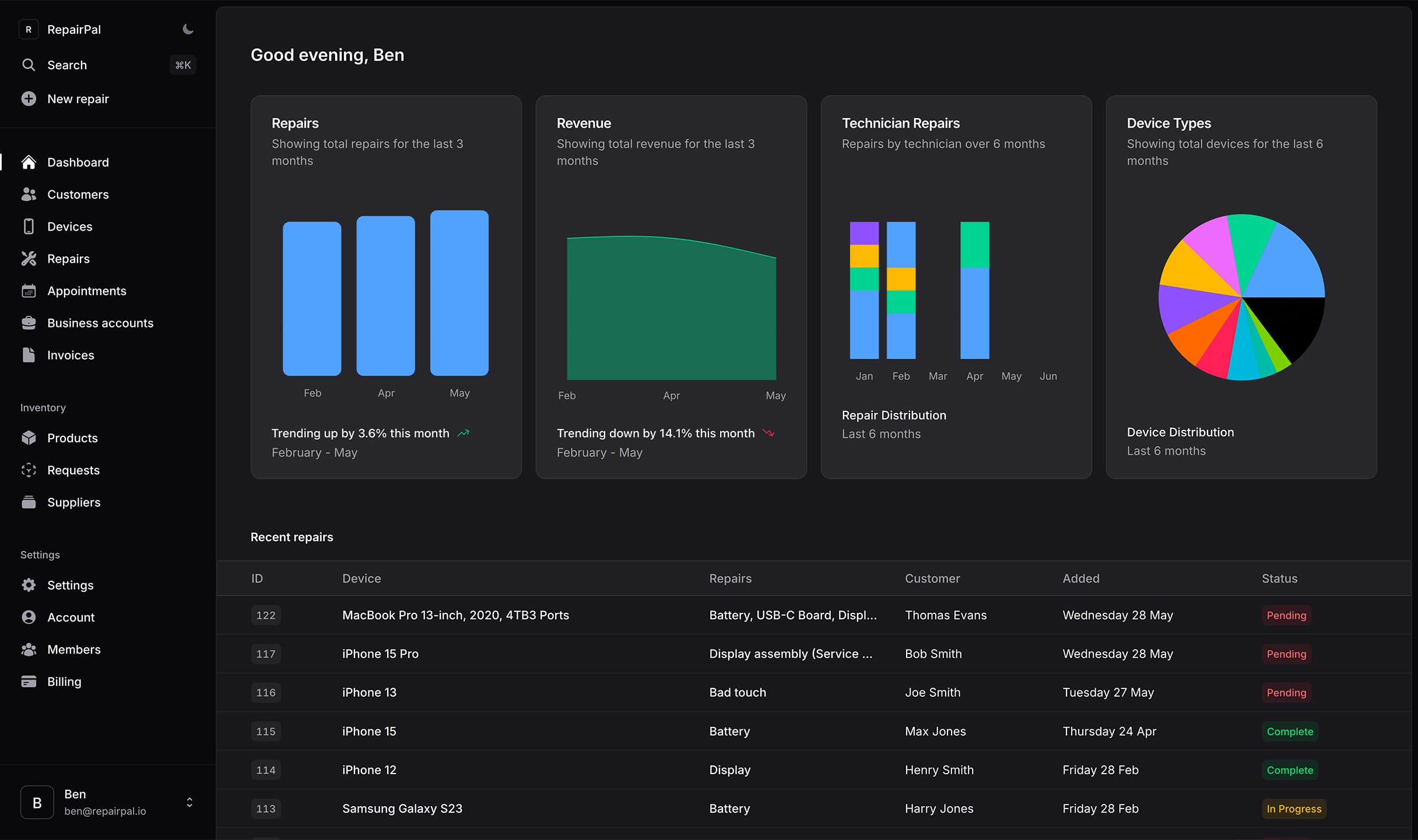 App screenshot